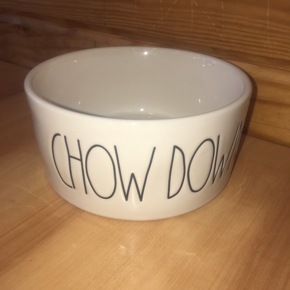 3” deep Rae Dunn Chow Down Bowl - Picture 3 of 4